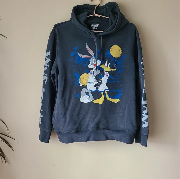 Tailgate Looney Tunes Space Jam hoodie mens sz.M - Picture 2 of 10